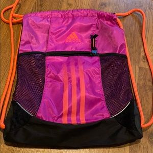 Adidas drawstring backpack
